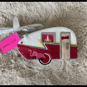 Betsy Johnson RV there yet cross body purse